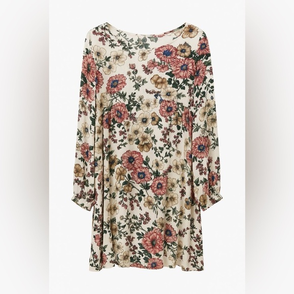 LUNA • NWT $130 floral viscose dress - Picture 4 of 5